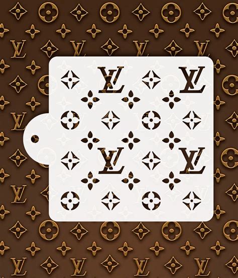 louis vuitton stencil for wall|louis vuitton stencil to buy.